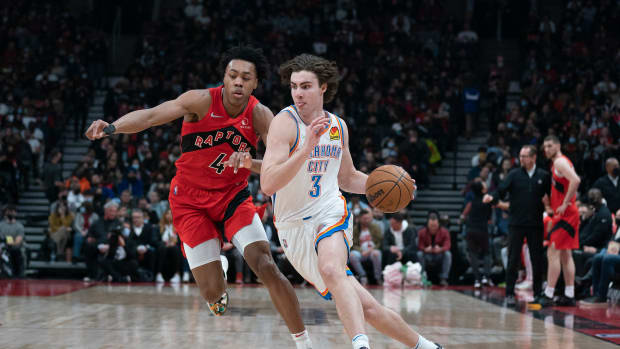 OKC Thunder, Toronto Raptors, Josh Giddey, Scottie Barnes